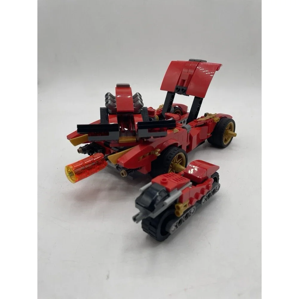 LEGO NINJAGO: X-1 Ninja Charger (70727) Incomplete With Kai